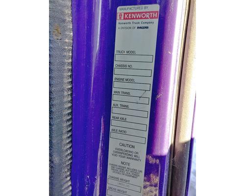 KENWORTH T2000 Parts Vehicles