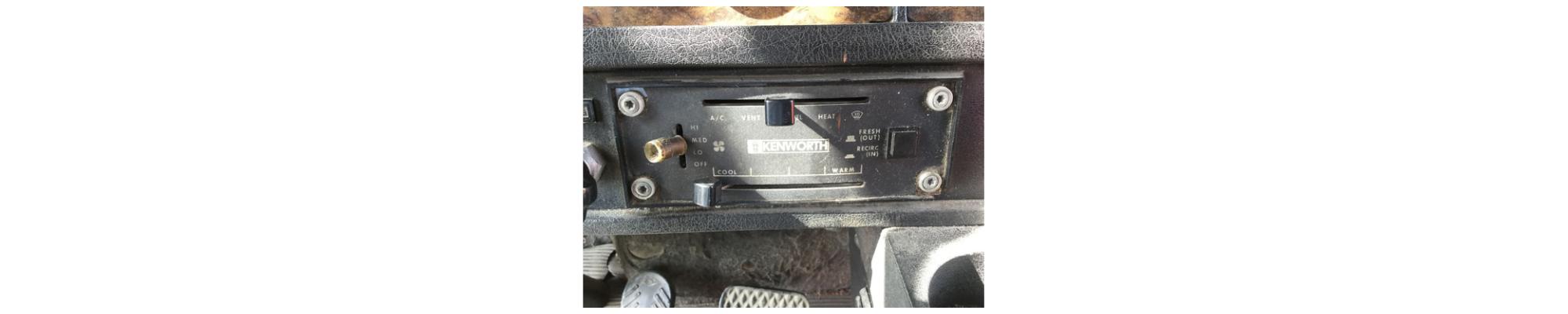 KENWORTH T600 Heater & AC Temperature Control in Des Moines, IA #24779632