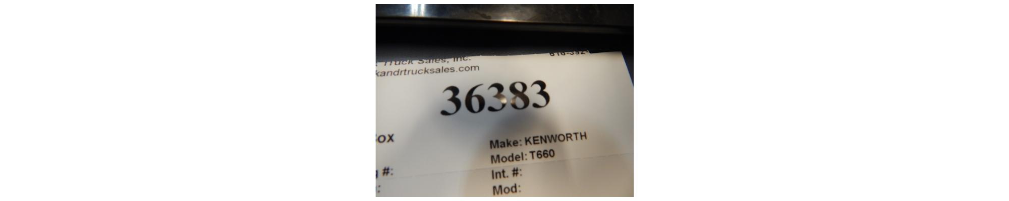 Kenworth T660 Fuse Panel Diagram