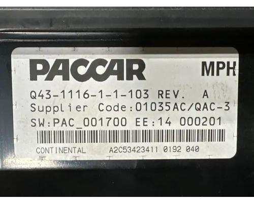 Kenworth T660 Instrument Cluster #