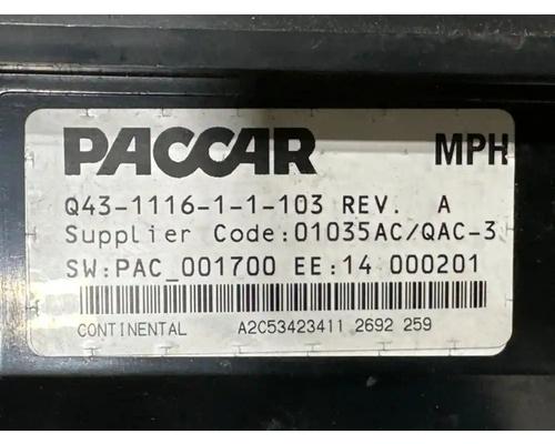  Kenworth T660 Instrument Cluster #