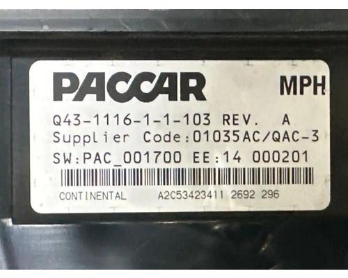  Kenworth T660 Instrument Cluster #