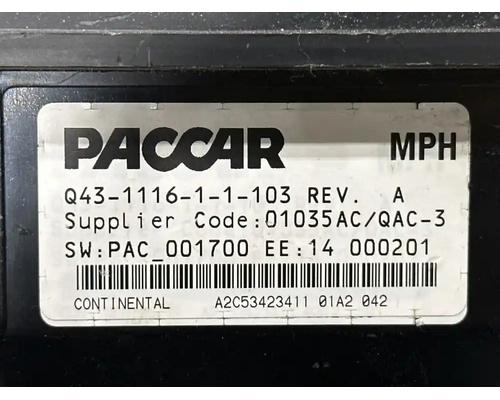  Kenworth T660 Instrument Cluster #