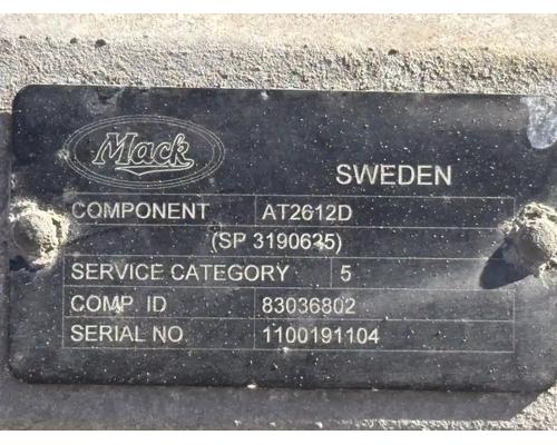 Mack AT2612D Transmission Assembly #