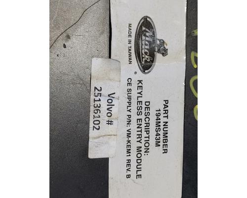 MACK CH612 Electronic Parts Misc.