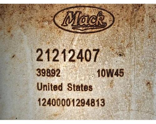  Mack CXU612 DPF - Diesel Particulate Filter #
