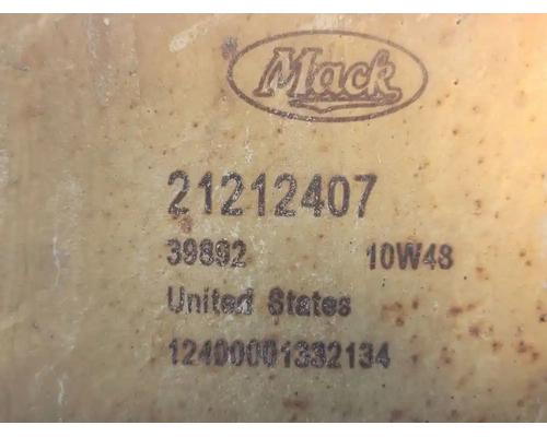  Mack CXU612 DPF - Diesel Particulate Filter #