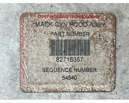  Mack CXU612 Hood #