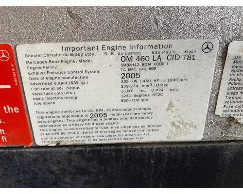 MERCEDES OM460 Engine Assembly