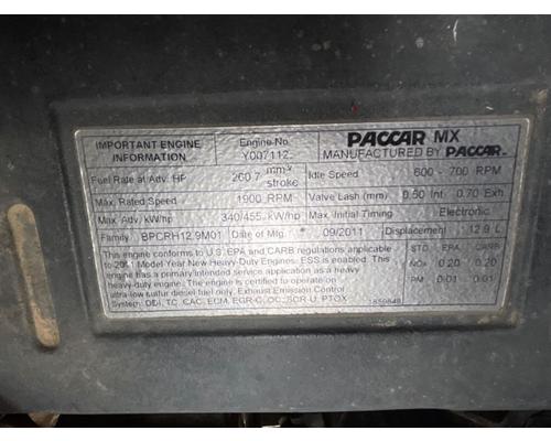  PACCAR MX13 Engine Assembly #
