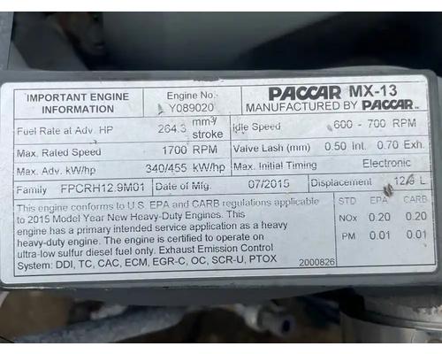  PACCAR MX13 Engine Assembly #