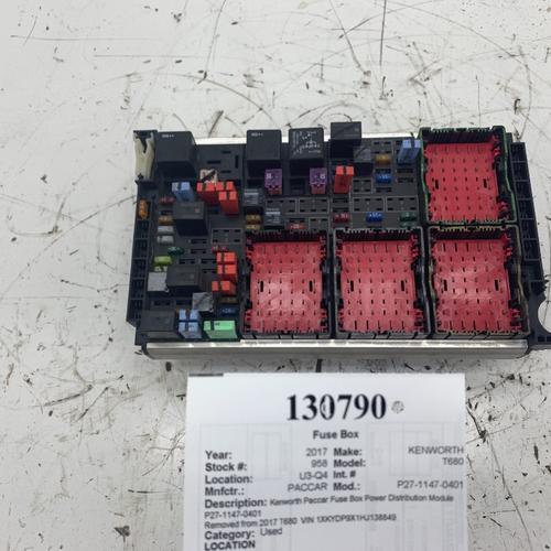 Paccar P27 1147 0401 Fuse Box Oem P2711470401 In Owensboro Ky 130790