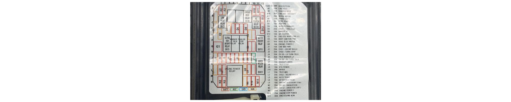 PETERBILT P27-1147-0200 Fuse Box OEM# P2711470200 in OWENSBORO, KY #131297