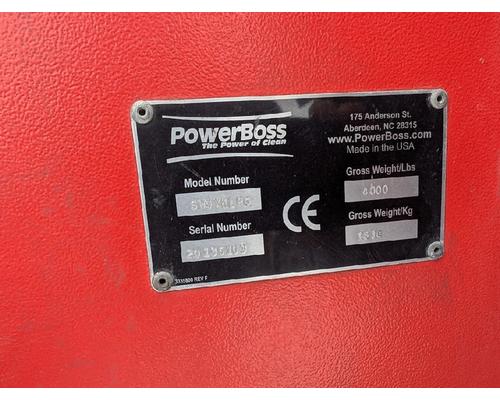 POwerBoss Streetsweeper Equipment (Whole Vehicle)