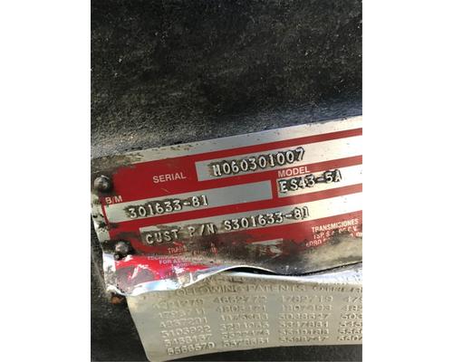  Spicer/TTC ES43-5A Transmission Assembly #