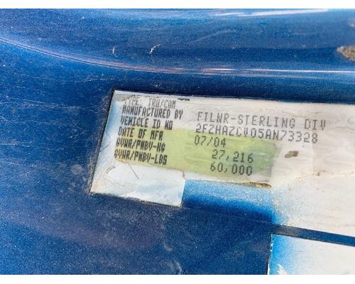 STERLING L9500 SERIES Parts Vehicles