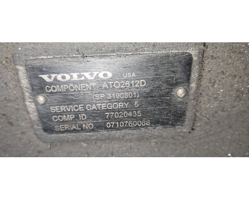 VOLVO ATO2612D Transmission Assembly