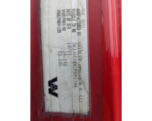 WESTERN STAR TR 4900 FA Parts Vehicles