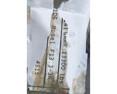 WESTERN STAR TR 5800 Axle Assy Front Steer