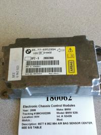 Electronic Chassis Control Modules BMW BMW 525i