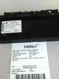 Electronic Chassis Control Modules BMW BMW 525i