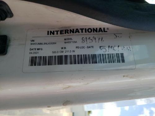 INTERNATIONAL MV607
