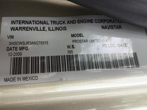 INTERNATIONAL PROSTAR