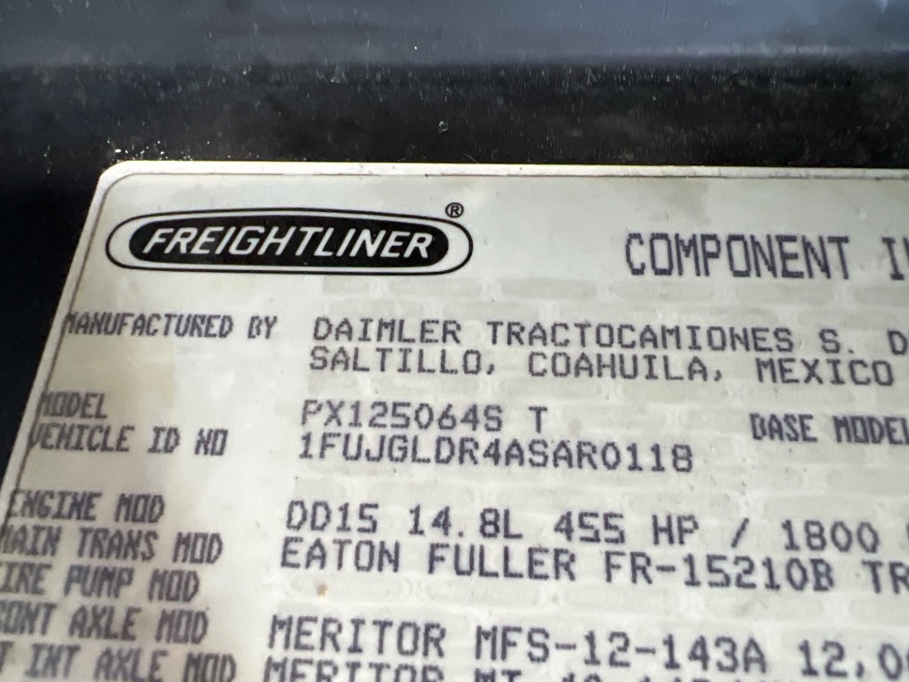 FREIGHTLINER CASCADIA