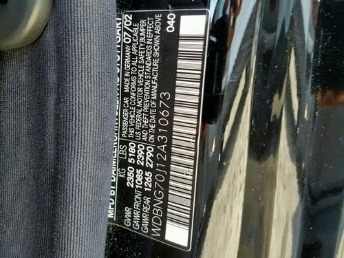 MERCEDES-BENZ MERCEDES S-CLASS