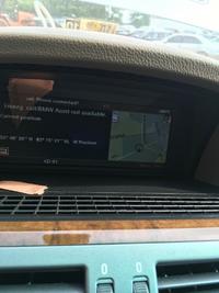 Info-GPS-TV Screen BMW BMW 745i
