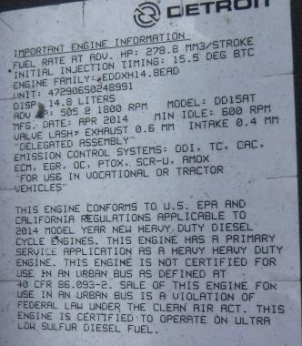 FREIGHTLINER CASCADIA 125 EVOLUTION