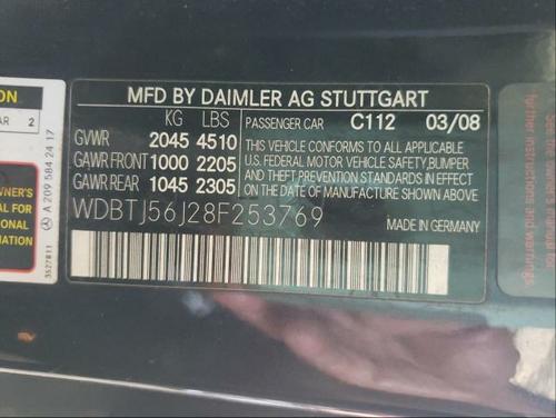 MERCEDES-BENZ MERCEDES CLK