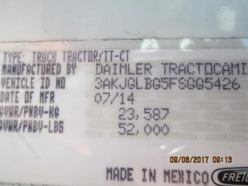 FREIGHTLINER CASCADIA 125