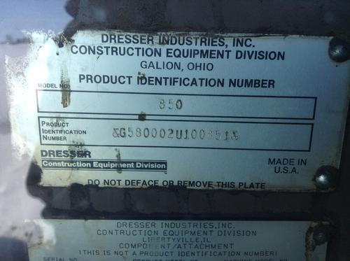 Dresser 850