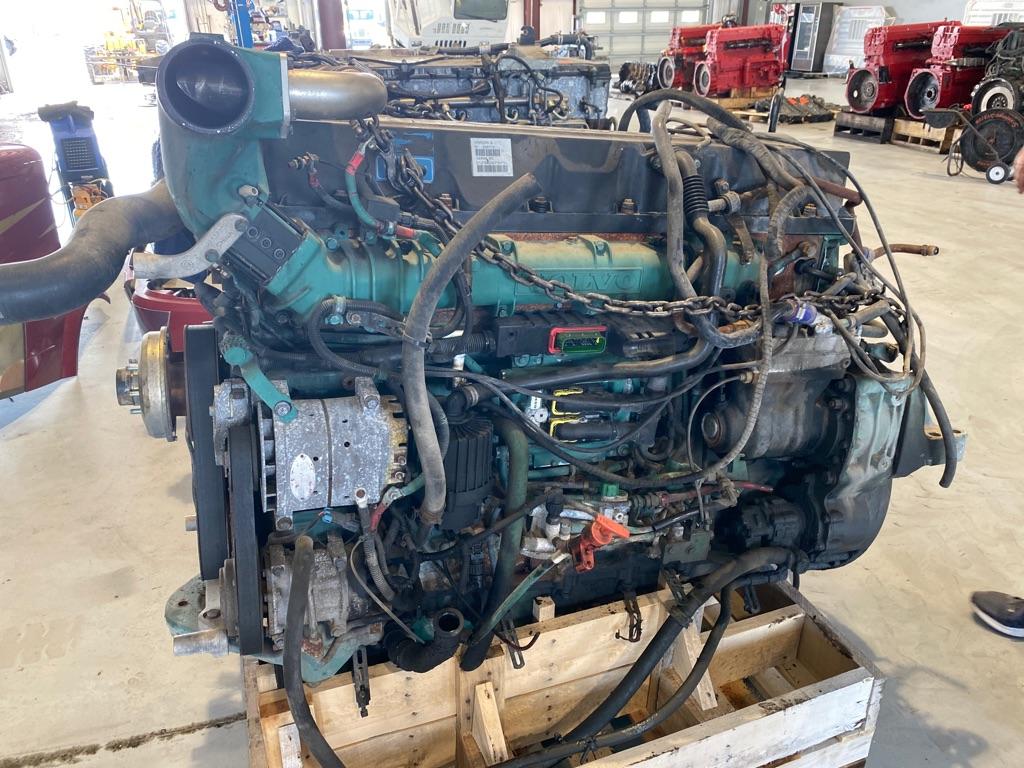 USED 2011 VOLVO VED13 ENGINE ASSEMBLY PART #8643