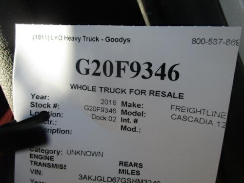 FREIGHTLINER CASCADIA 125