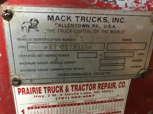 Mack R700