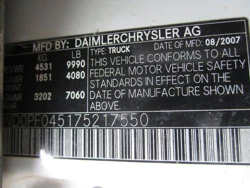 DODGE SPRINTER 3500