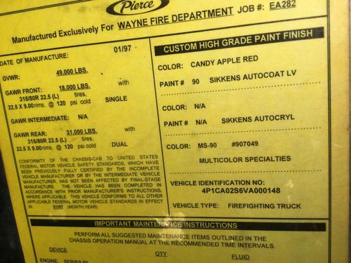 PIERCE FIRE/RESCUE
