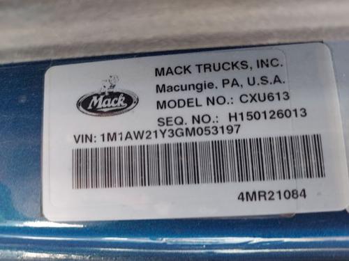 MACK CXU613