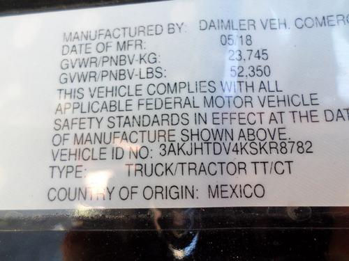 FREIGHTLINER CASCADIA 116