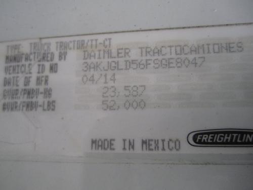 FREIGHTLINER CASCADIA 125