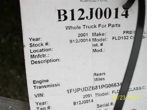 FREIGHTLINER FLD132 CLASSIC XL