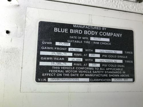 Blue Bird TC1000