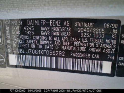 MERCEDES-BENZ MERCEDES CLK