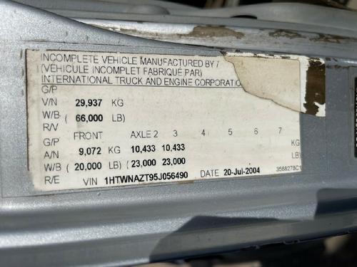INTERNATIONAL 7500