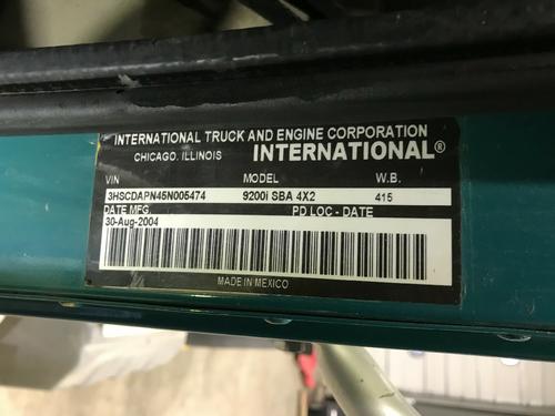 International 9200