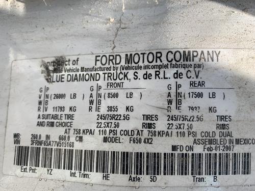 FORD F650