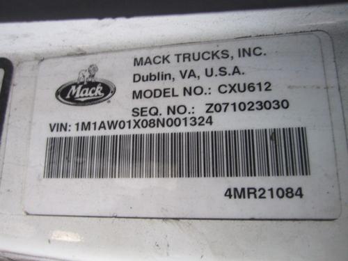 MACK CXU612