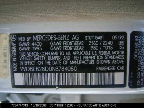 MERCEDES-BENZ MERCEDES 300D